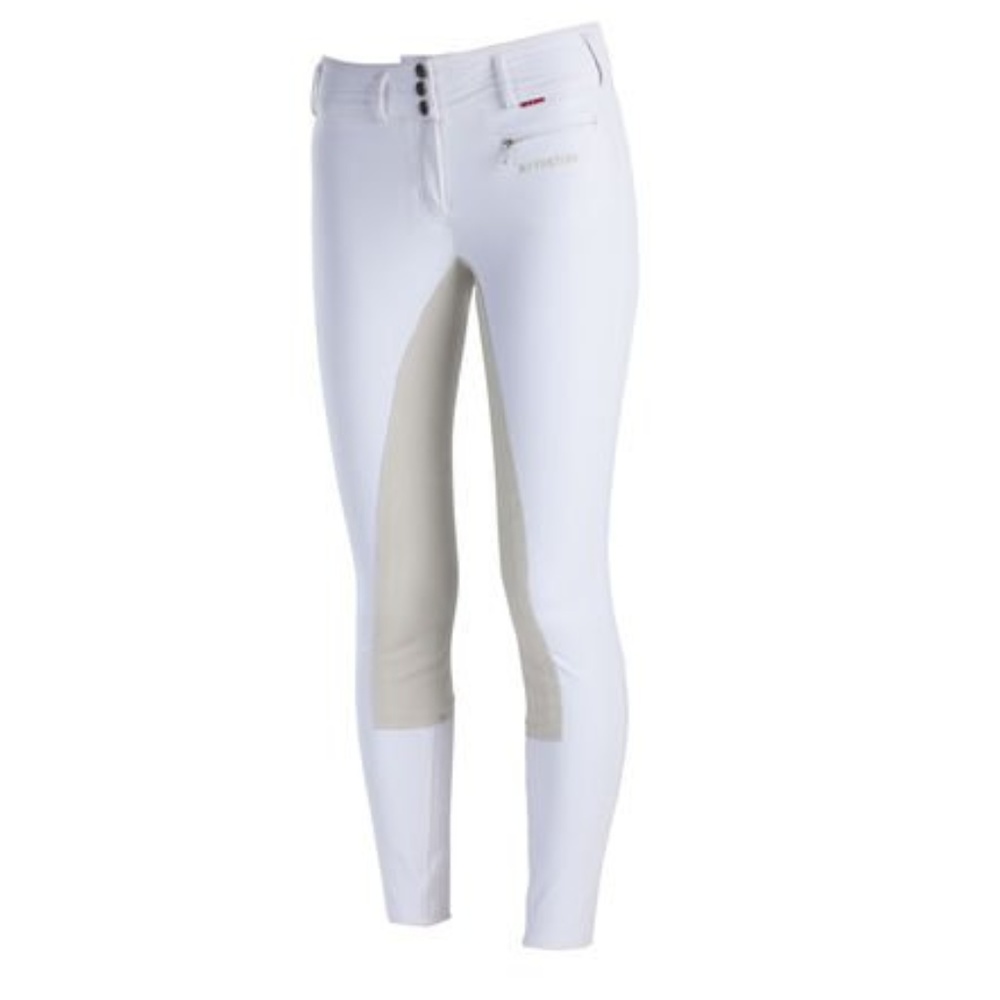 B Vertigo Full Seat Equestrian/Dressage White